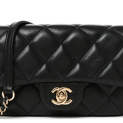 Chanel Lambskin Quilted Mini My Precious Flap Black 8 of 10