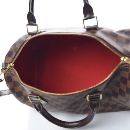 Louis Vuitton Damier Ebene Speedy Bandouliere 30 5 of 8