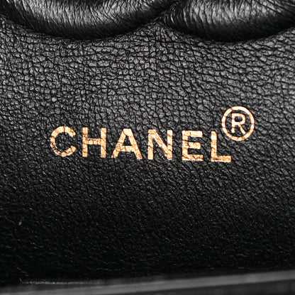 Chanel Patent Quilted Medium Double Flap Black 6 of 18