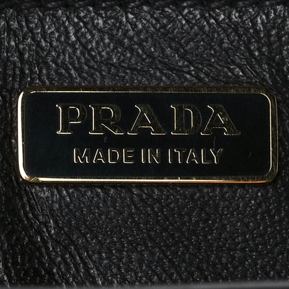 Prada City Calf Saffiano Cahier Bag Fuxia Black 5 of 11