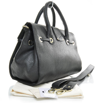 Jimmy Choo Calfskin Medium Rosalie Satchel Black 2 of 8