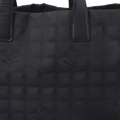 Chanel Nylon Large Travel Tote Black 11 of 12