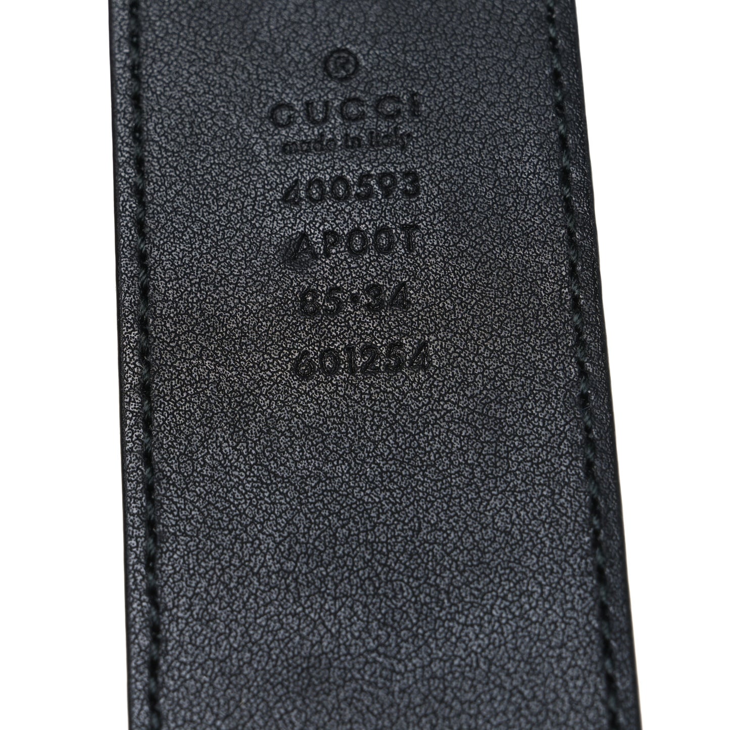 Calfskin Double G 40mm Belt 85 34 Black