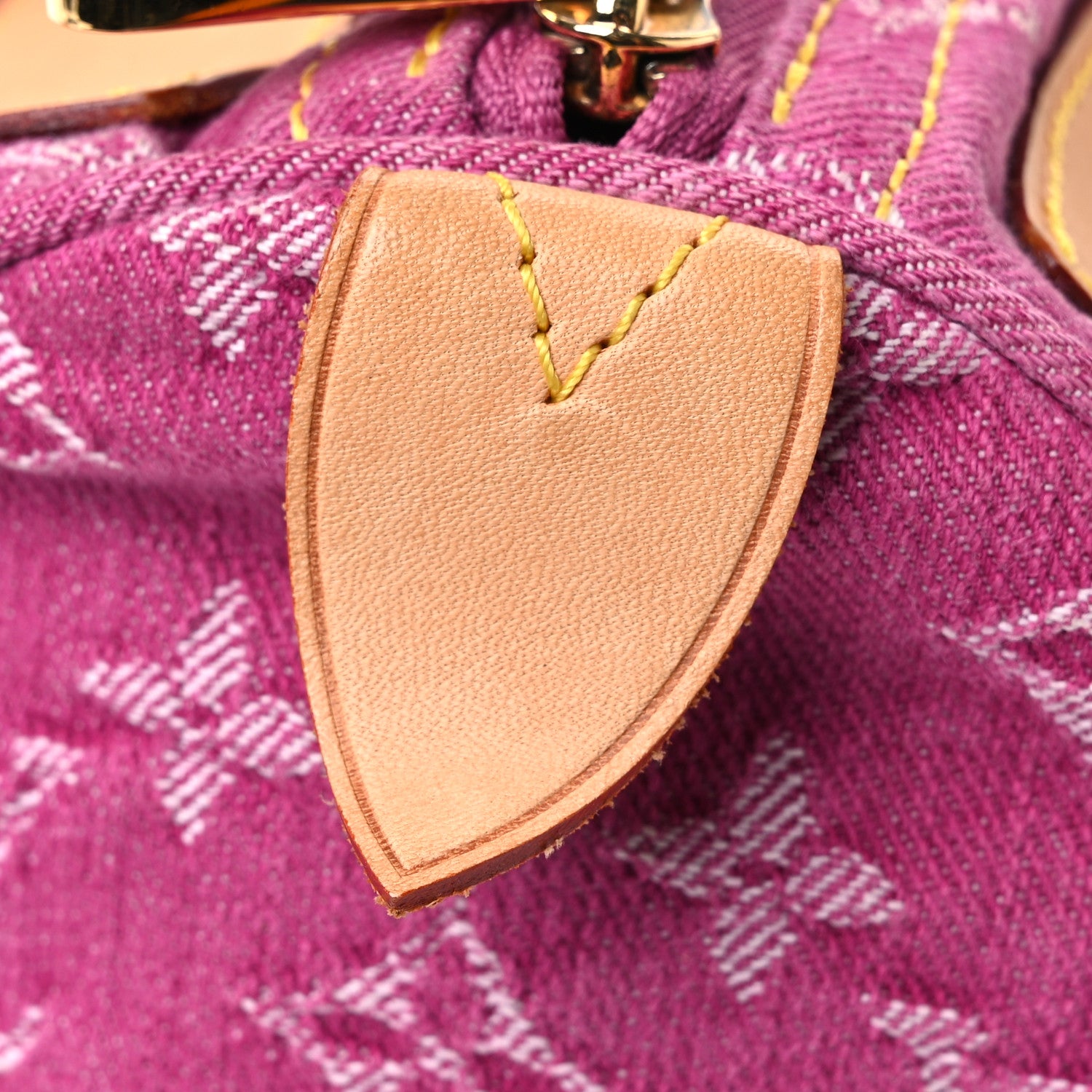 Louis Vuitton Monogram Denim Neo Speedy Fuchsia 12 of 13