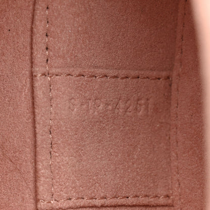 Celine Smooth Calfskin Cuir Triomphe Oval Minaudiere Lipstick 8 of 12