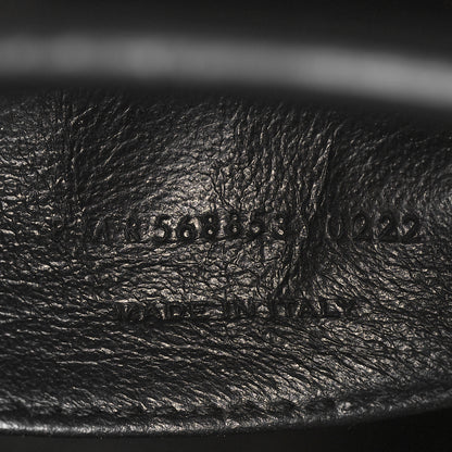 Saint Laurent Calfskin Monogram Baby Cabas Black 7 of 12