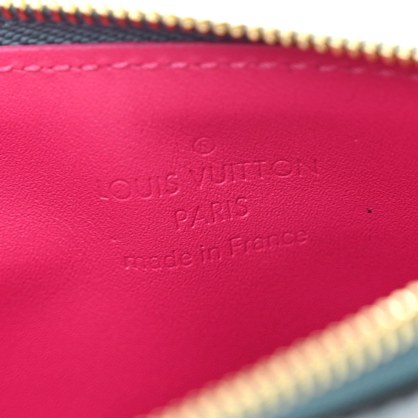 Metallic Vernis Degrade Key Pouch Blue Pink