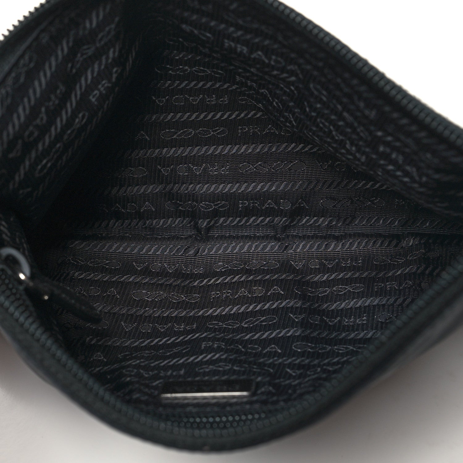 Prada Re-Nylon Vela Pouch Black 5 of 9