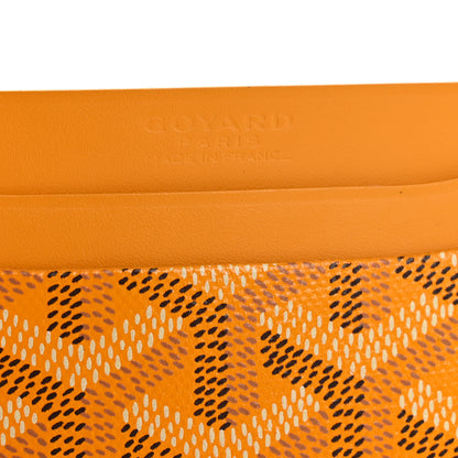 Goyard Goyardine Saint Sulpice Card Holder Yellow 6 of 10