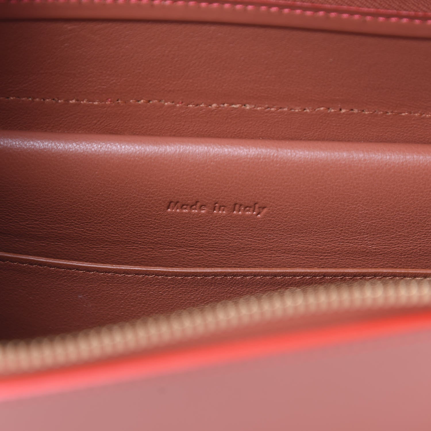 Celine Smooth Calfskin Mini Belt Bag Terracotta 8 of 13