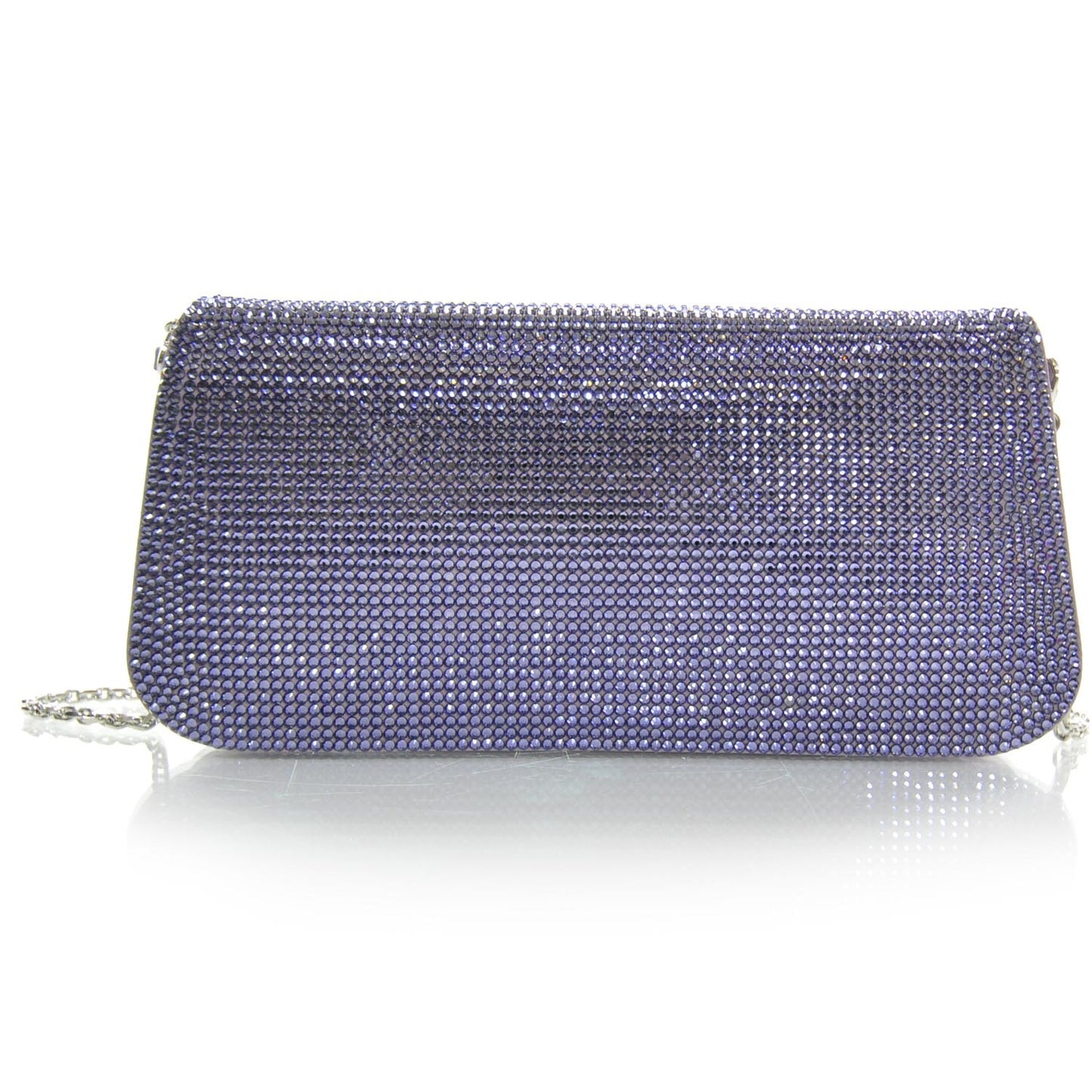 Swarovski Crystal Evening Bag Purple