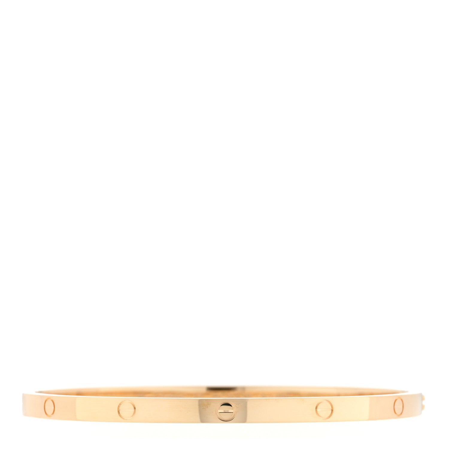 Cartier 18K Yellow Gold Small LOVE Bracelet 17 1 of 5