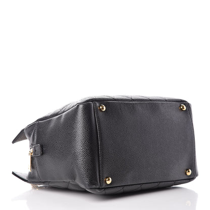 Chanel Caviar Quilted Petit Timeless Tote PTT Black 4 of 9