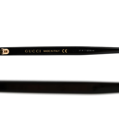 Gucci Acetate Round Sunglasses GG0023S Black 5 of 8