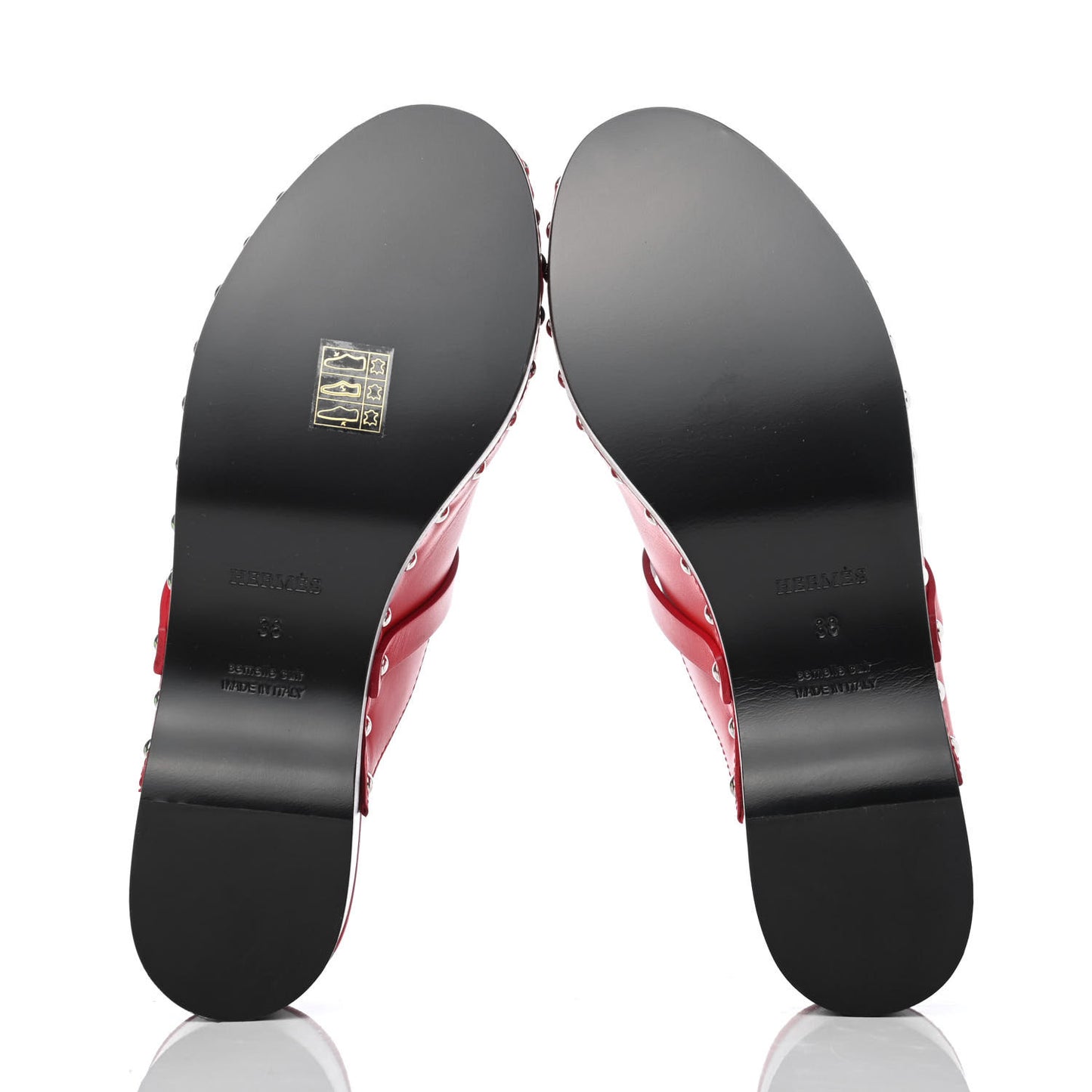 Calfskin Carlotta Mules 38
