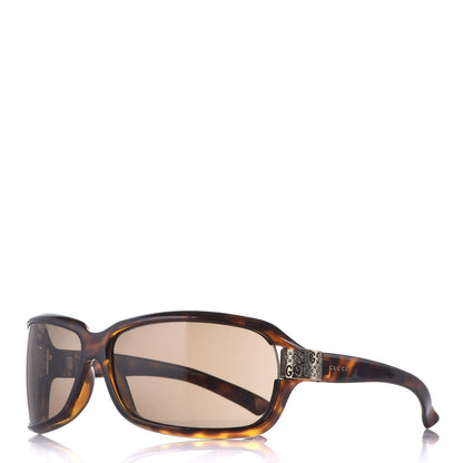 Gucci Crystal Sunglasses GG 2984/S Tortoise 1 of 10