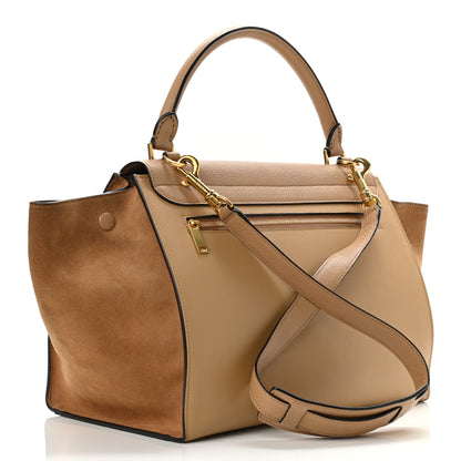 Celine Natural Calfskin Small Trapeze Tan 2 of 8