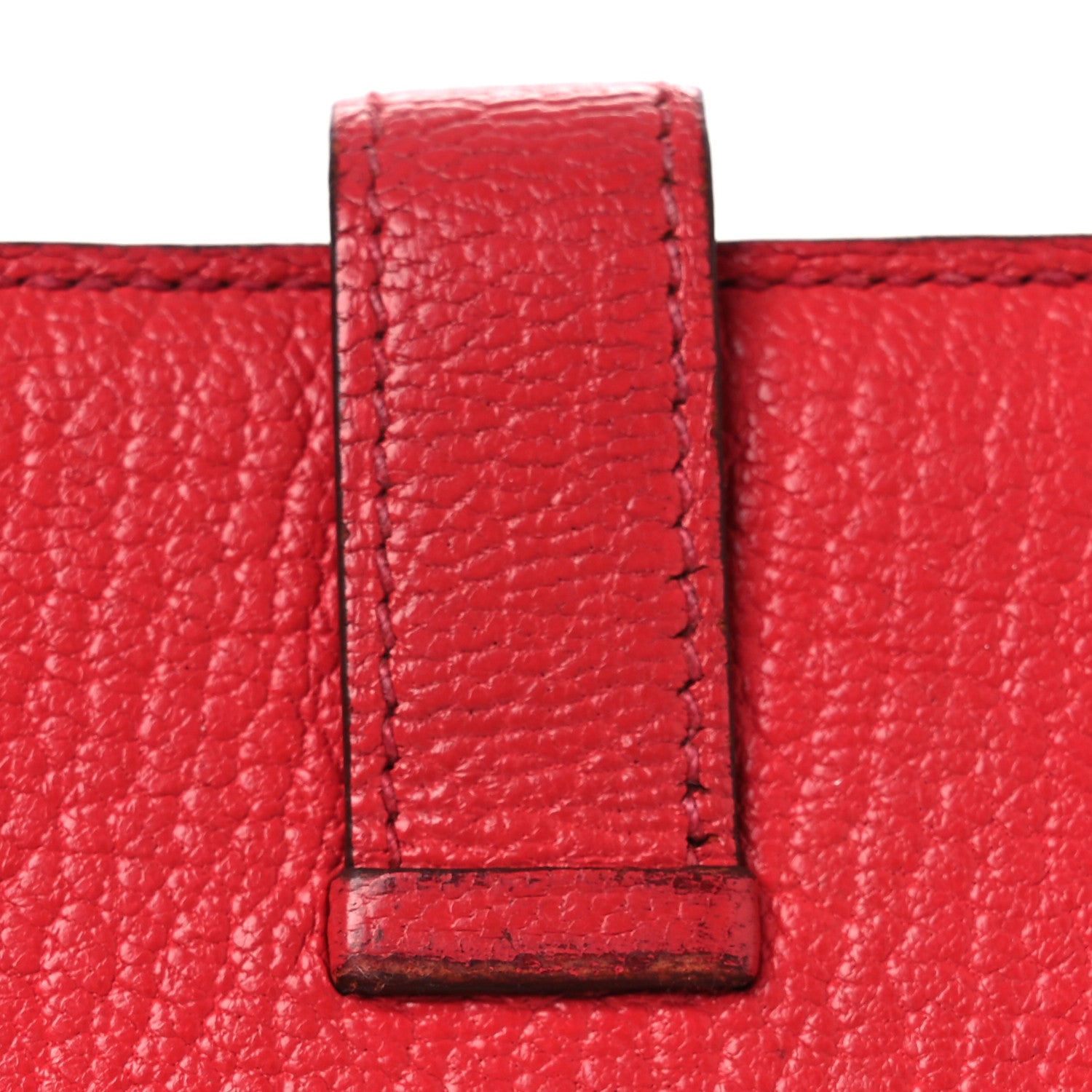 Hermes Chèvre Mysore Bearn Gusset Wallet Bougainvillea 10 of 11