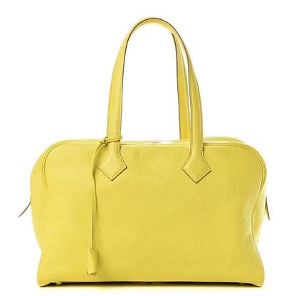 Hermes Veau Alamo Victoria II 35 Lime 1 of 11