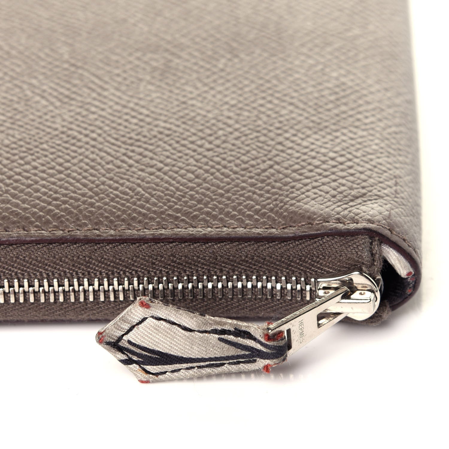 Hermes Epsom Silk'in Wallet Etain 11 of 11