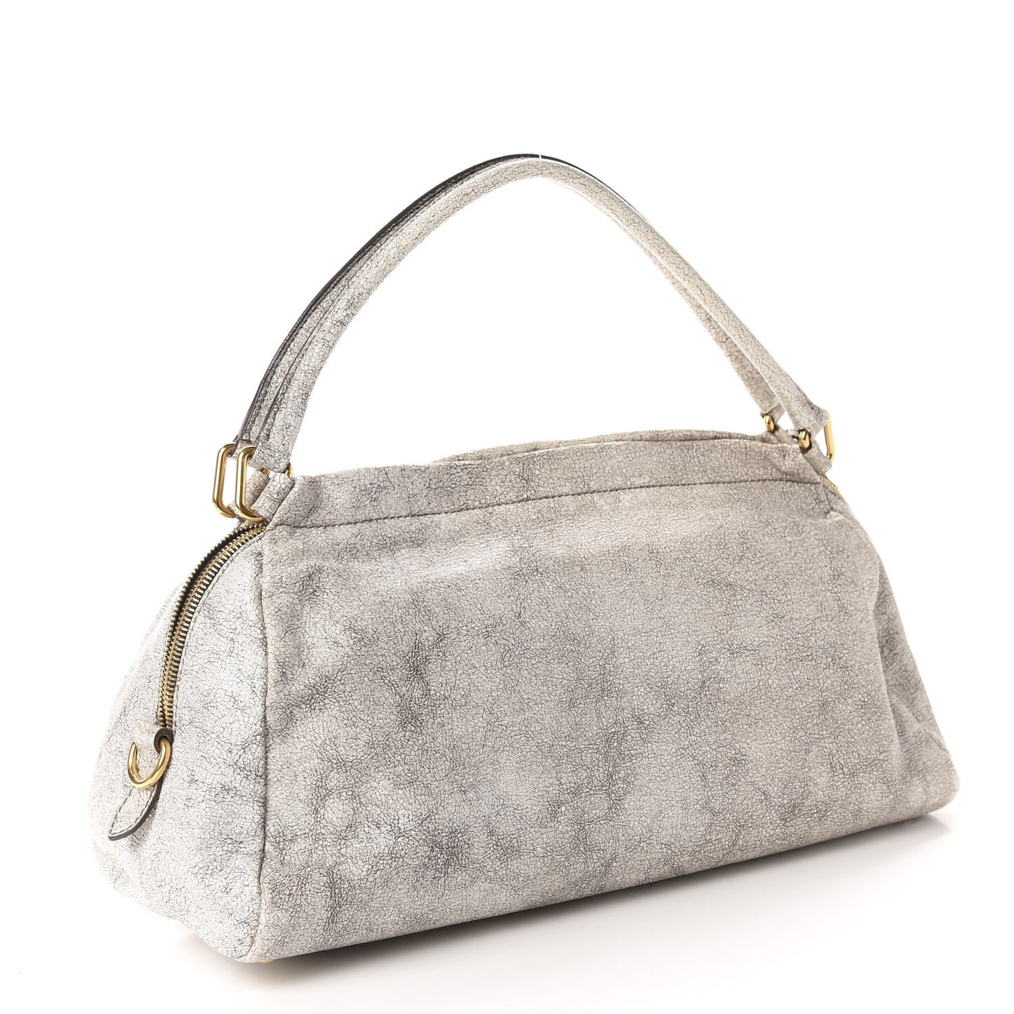 Craquele Shoulder Bag Talco