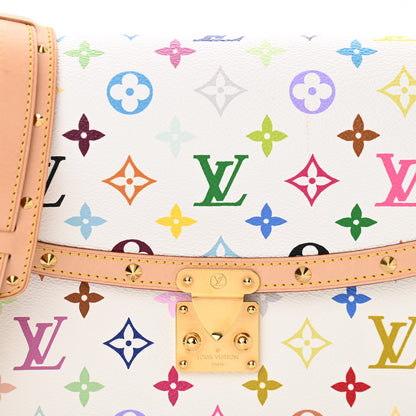 Louis Vuitton Monogram Multicolor Sologne White 8 of 11