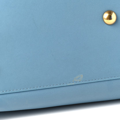 Saint Laurent Calfskin Small Classic Y Cabas Blue Glacier 6 of 6