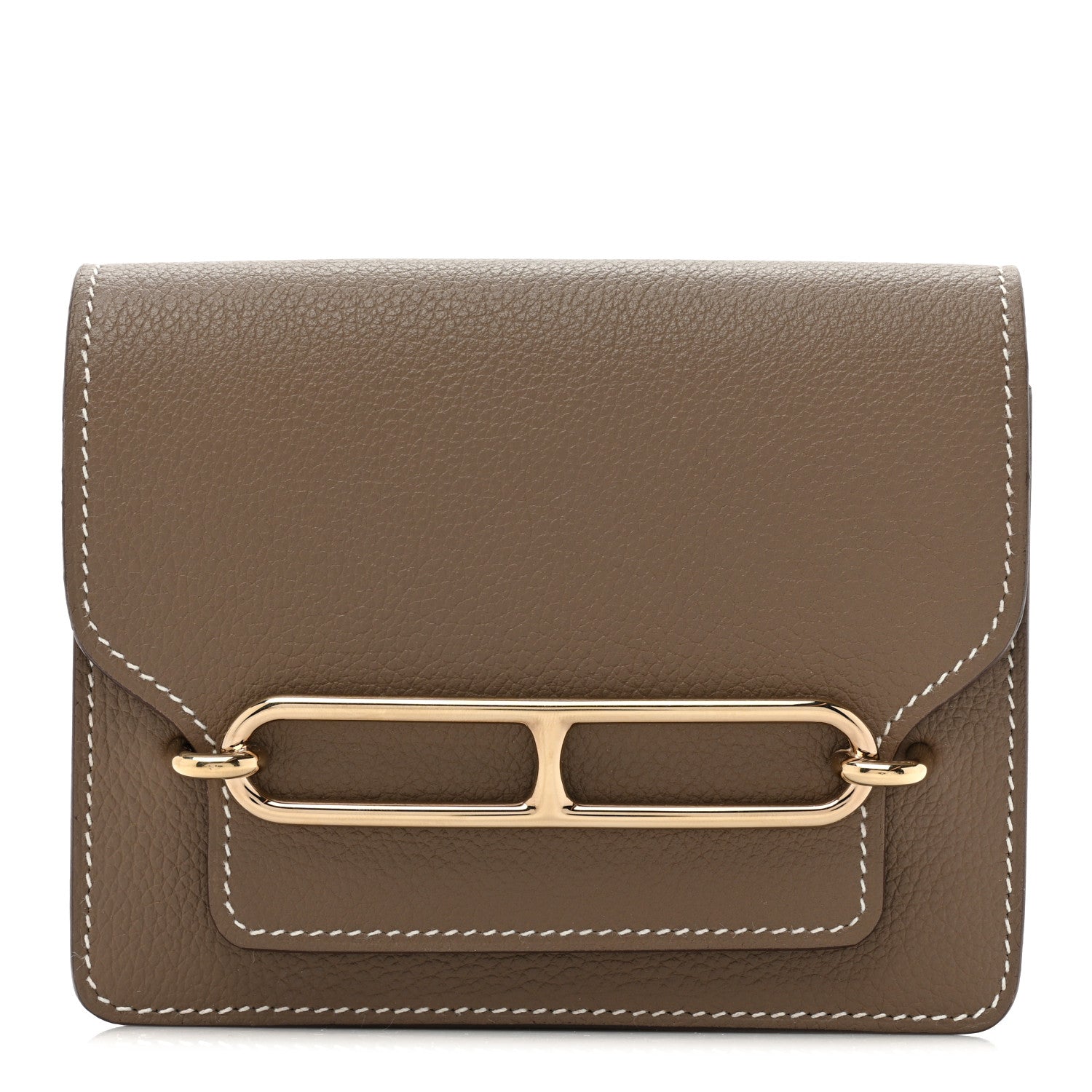 Hermes Evercolor Roulis Slim Wallet Etoupe 1 of 13