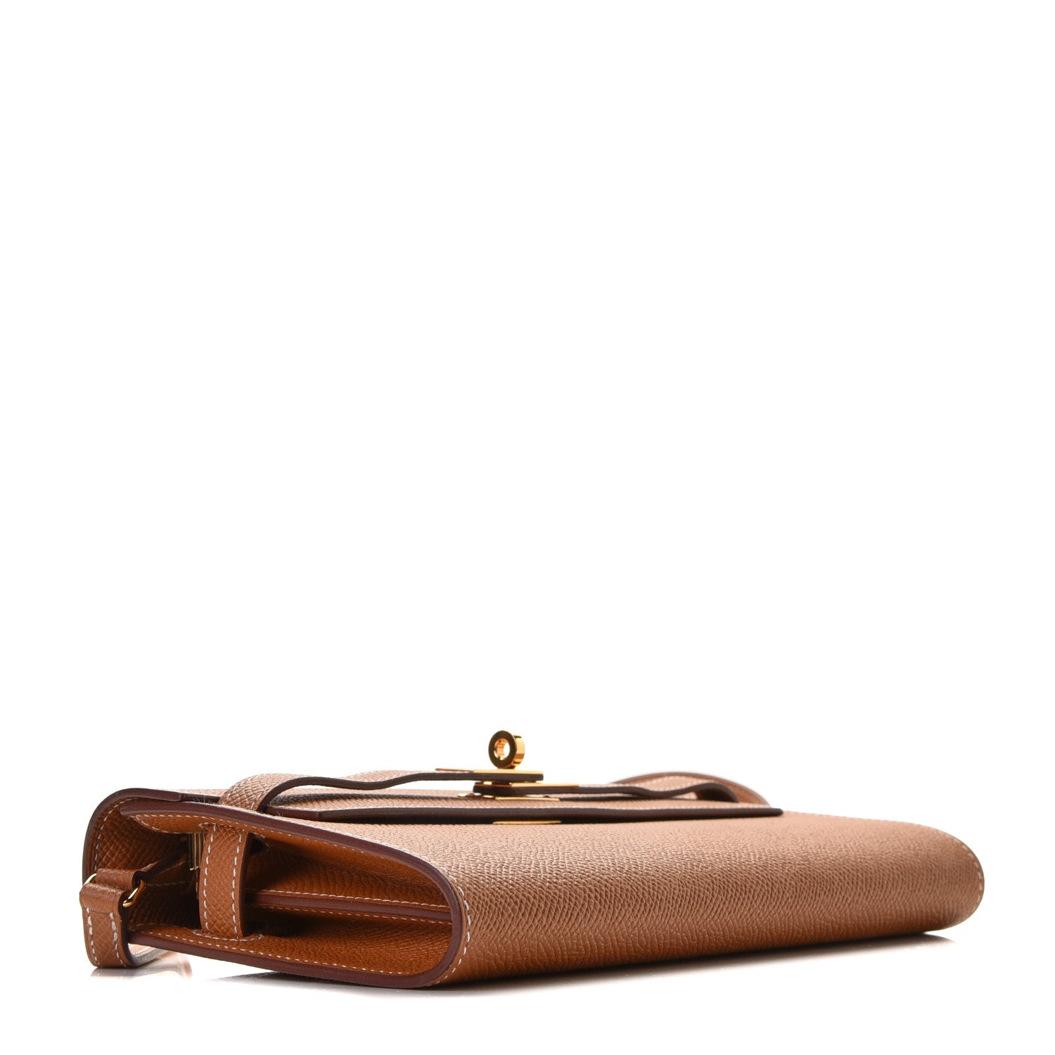 Hermes Epsom Kelly Wallet To Go Gold 3 of 8
