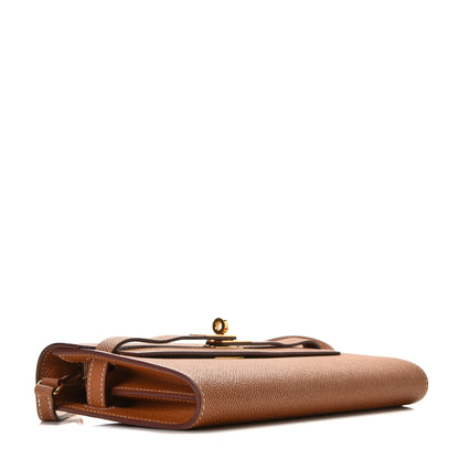 Hermes Epsom Kelly Wallet To Go Gold 3 of 8