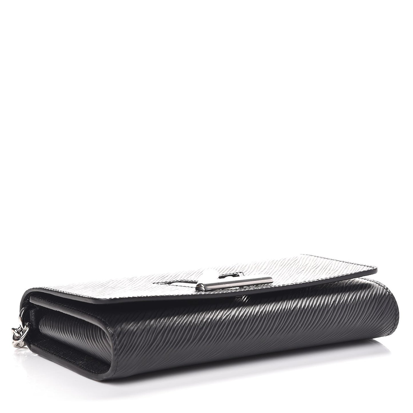 Epi Twist Chain Wallet Black