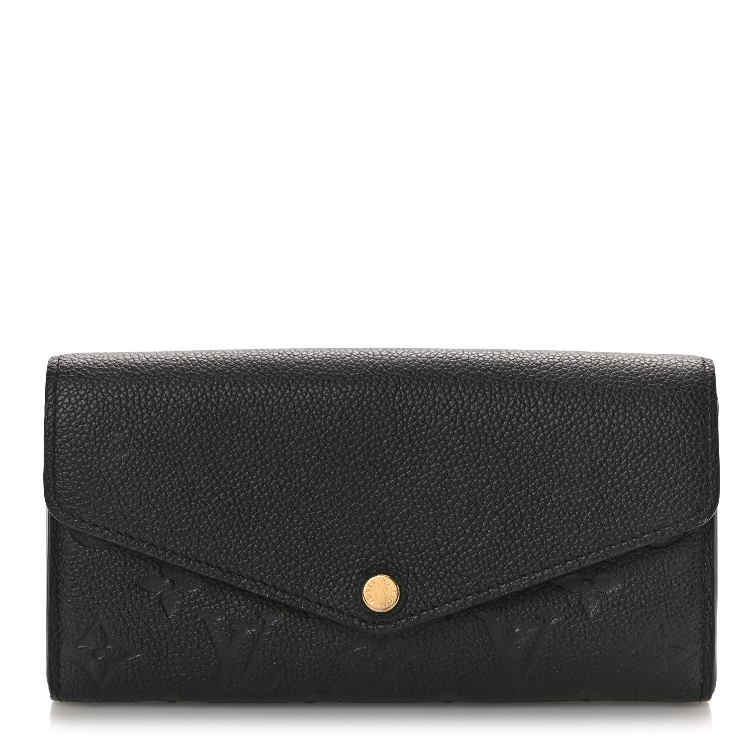 Louis Vuitton Empreinte Sarah Wallet NM Black 1 of 7