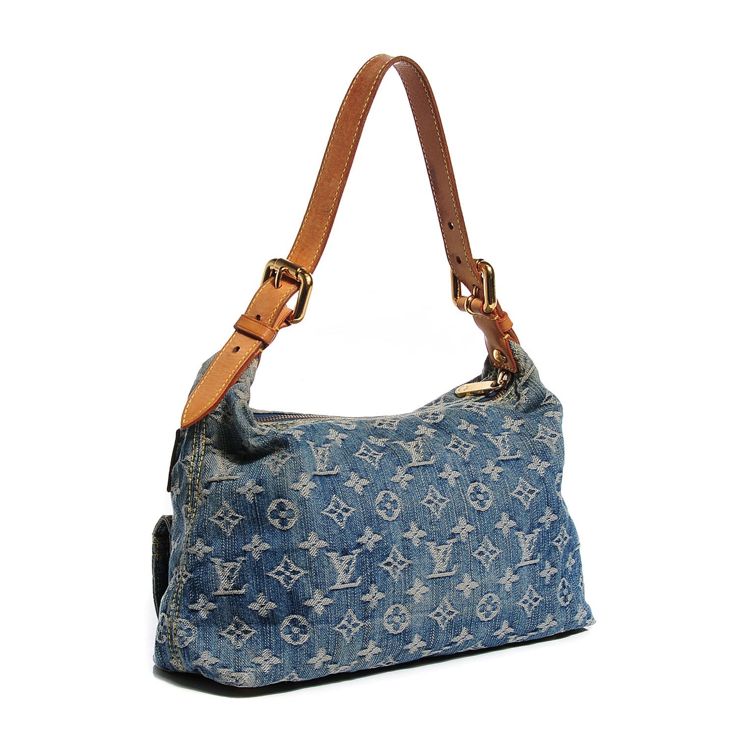 Monogram Denim Baggy PM Blue