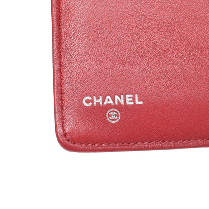 Chanel Caviar Timeless CC Zipped Pocket Wallet Red 7 of 15