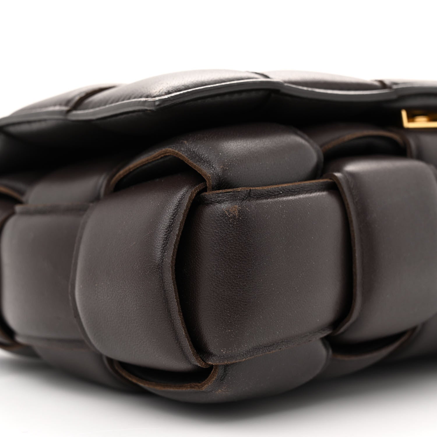 Bottega Veneta Nappa Maxi Intrecciato Padded Cassette Crossbody Bag Fondente 9 of 12