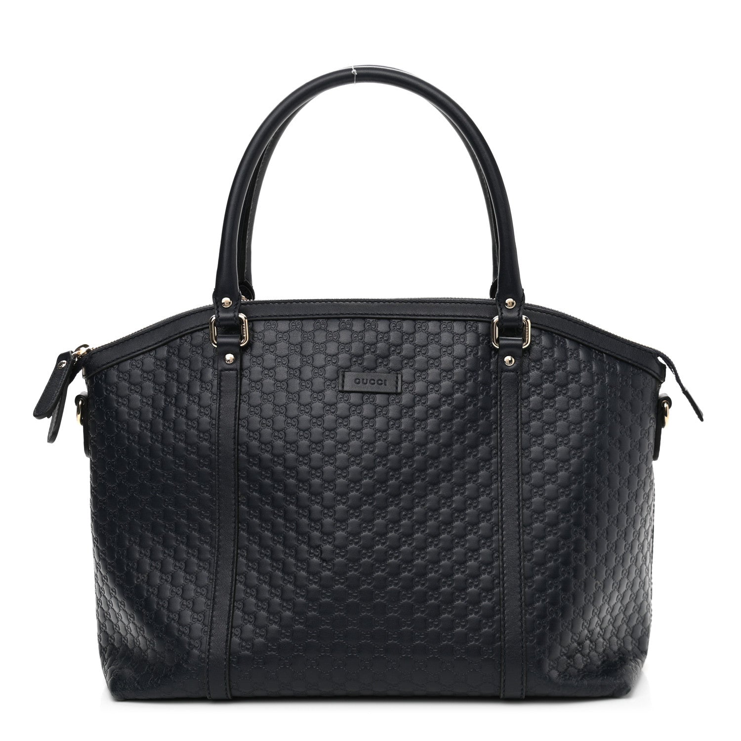 Gucci Soft Microguccissima Dome Satchel Navy 1 of 9