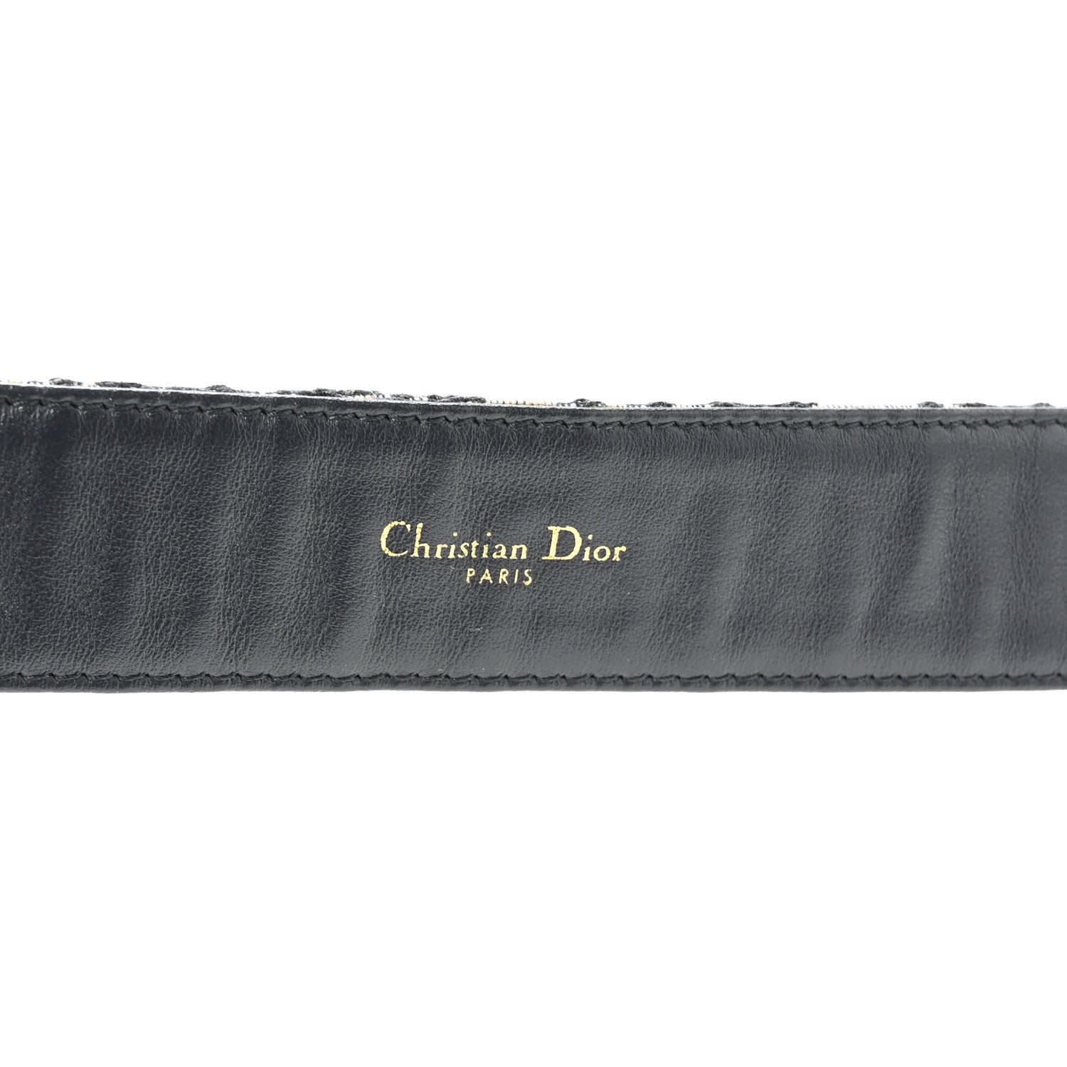 Christian Dior Oblique 30 Montaigne 35mm Belt 70 28 Blue 5 of 6