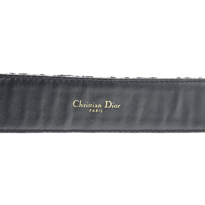 Christian Dior Oblique 30 Montaigne 35mm Belt 70 28 Blue 5 of 6