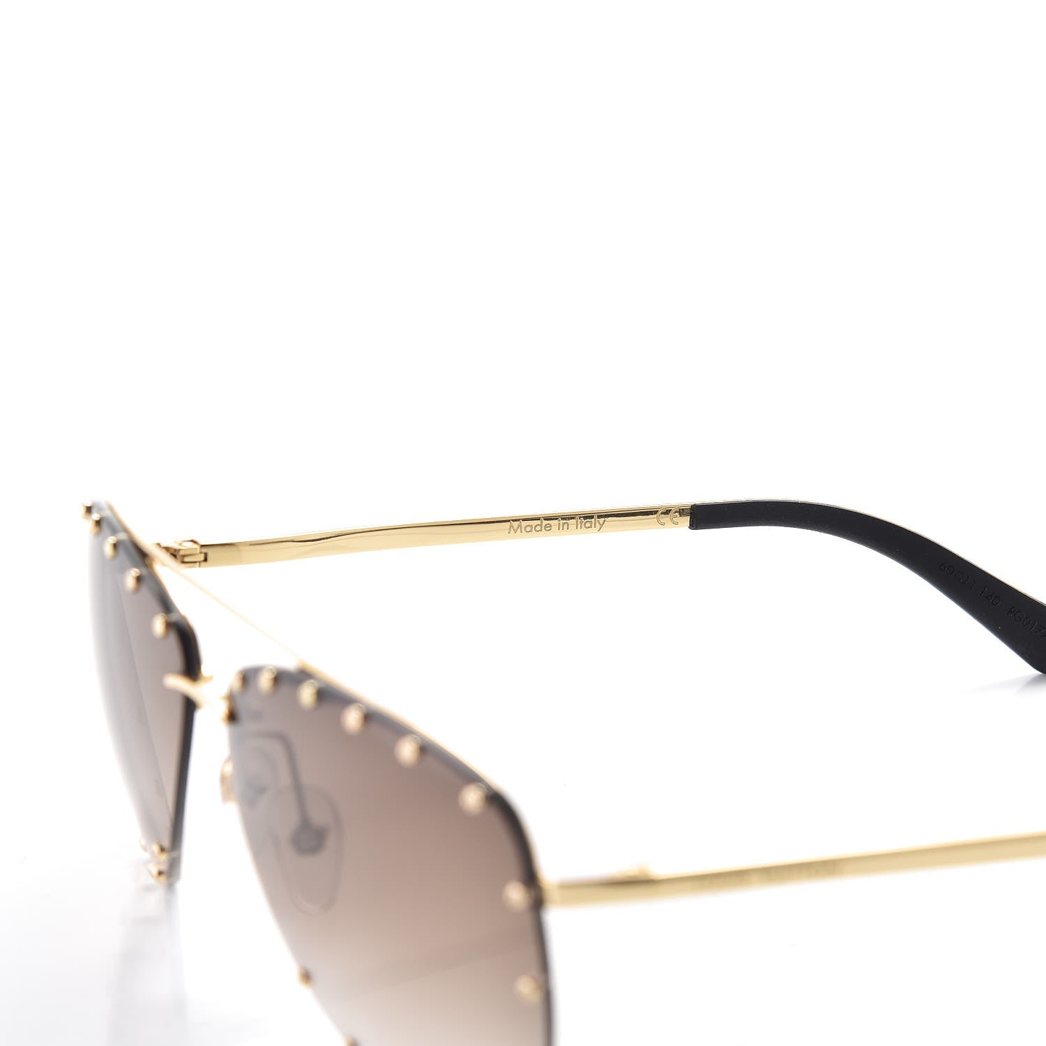 Louis Vuitton The Party Aviator Gradient Sunglasses Z0914U Brown 6 of 7