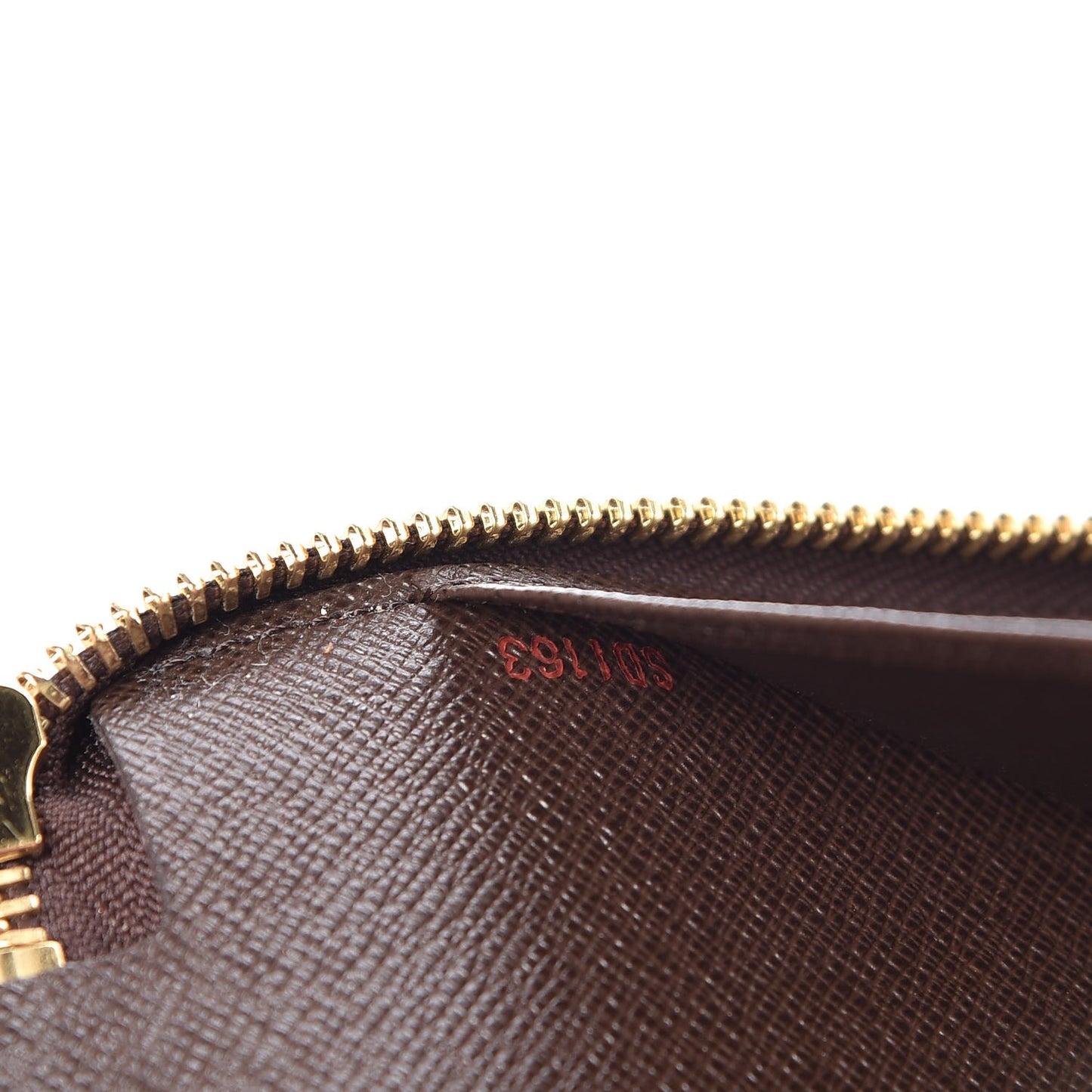 Damier Ebene Zippy Organizer Wallet