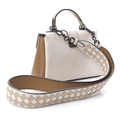 Bottega Veneta Nappa Multicolor Mini Piazza Bag Mink 3 of 9