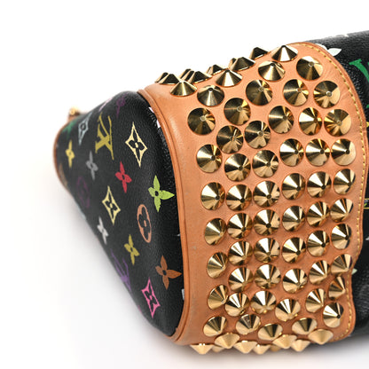 Louis Vuitton Monogram Multicolor Chrissie Black 7 of 8
