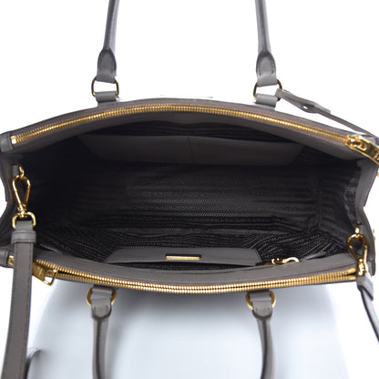 Prada Saffiano Medium Galleria Double Zip Tote Argilla 5 of 13