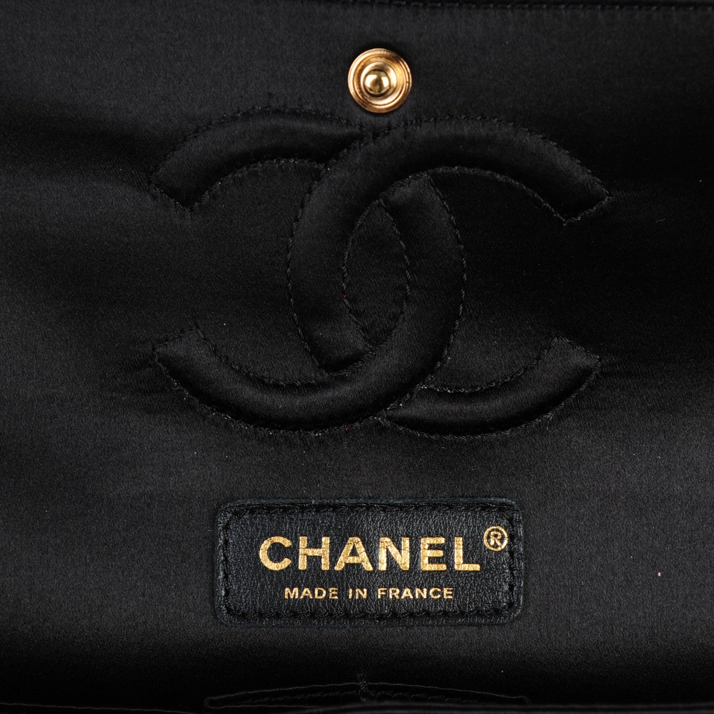 Satin Sequin Medium Paris Shanghai Double Flap Green
