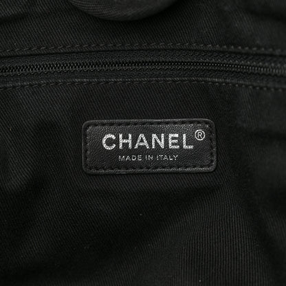 Chanel Canvas Sequin Small Deauville Tote Charcoal 6 of 14