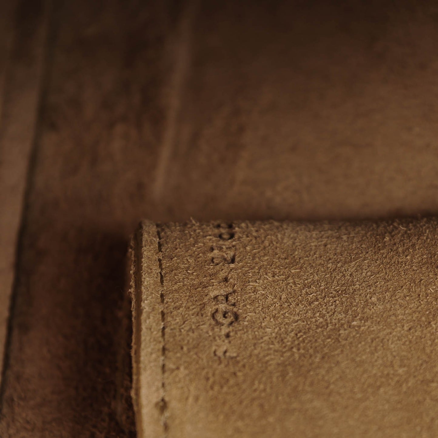 Grained Calfskin Mini Belt Bag Light Taupe