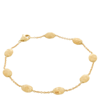 Marco Bicego 18K Yellow Gold Medium Siviglia Bean Bracelet 1 of 4