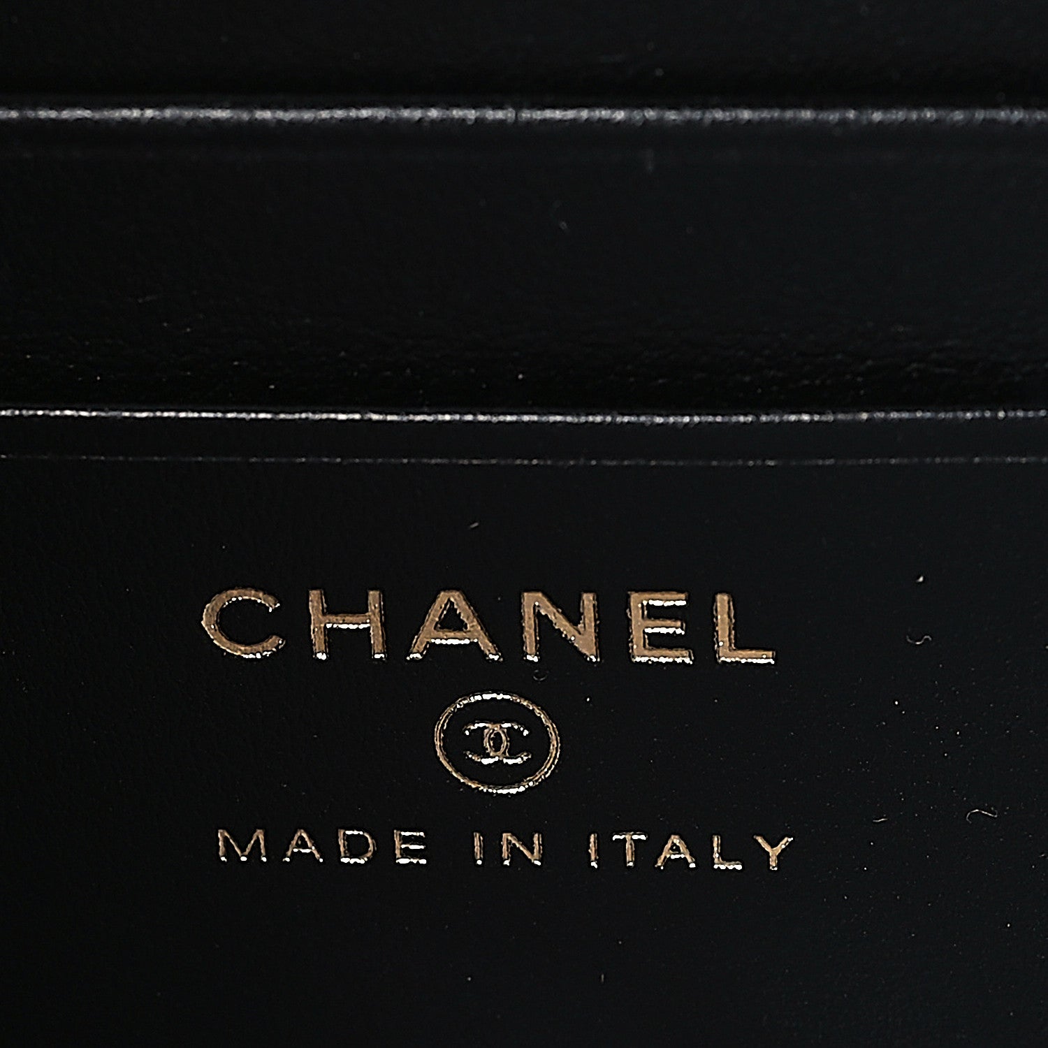 Chanel Caviar Quilted CC Filigree Vanity Clutch With Chain Black 6 of 10