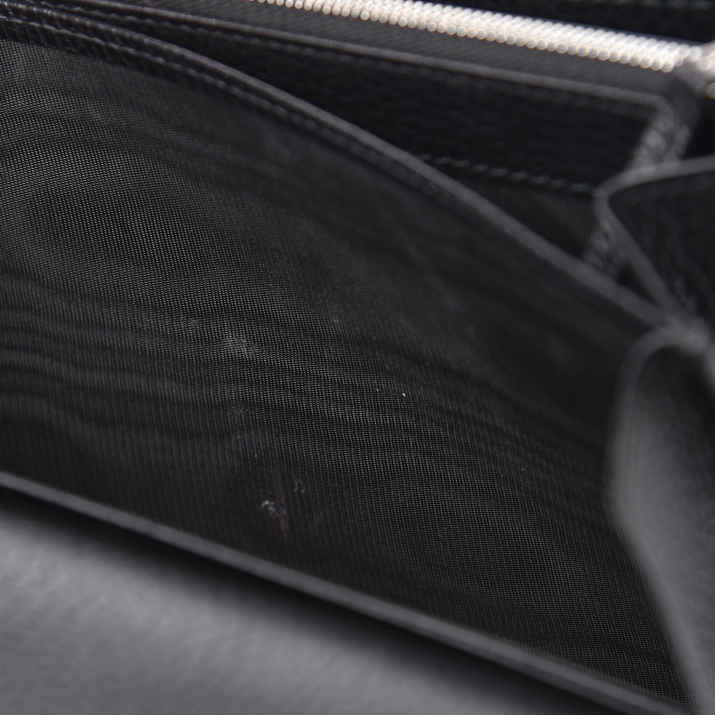 Calfskin Mini Dionysus Chain Wallet Black