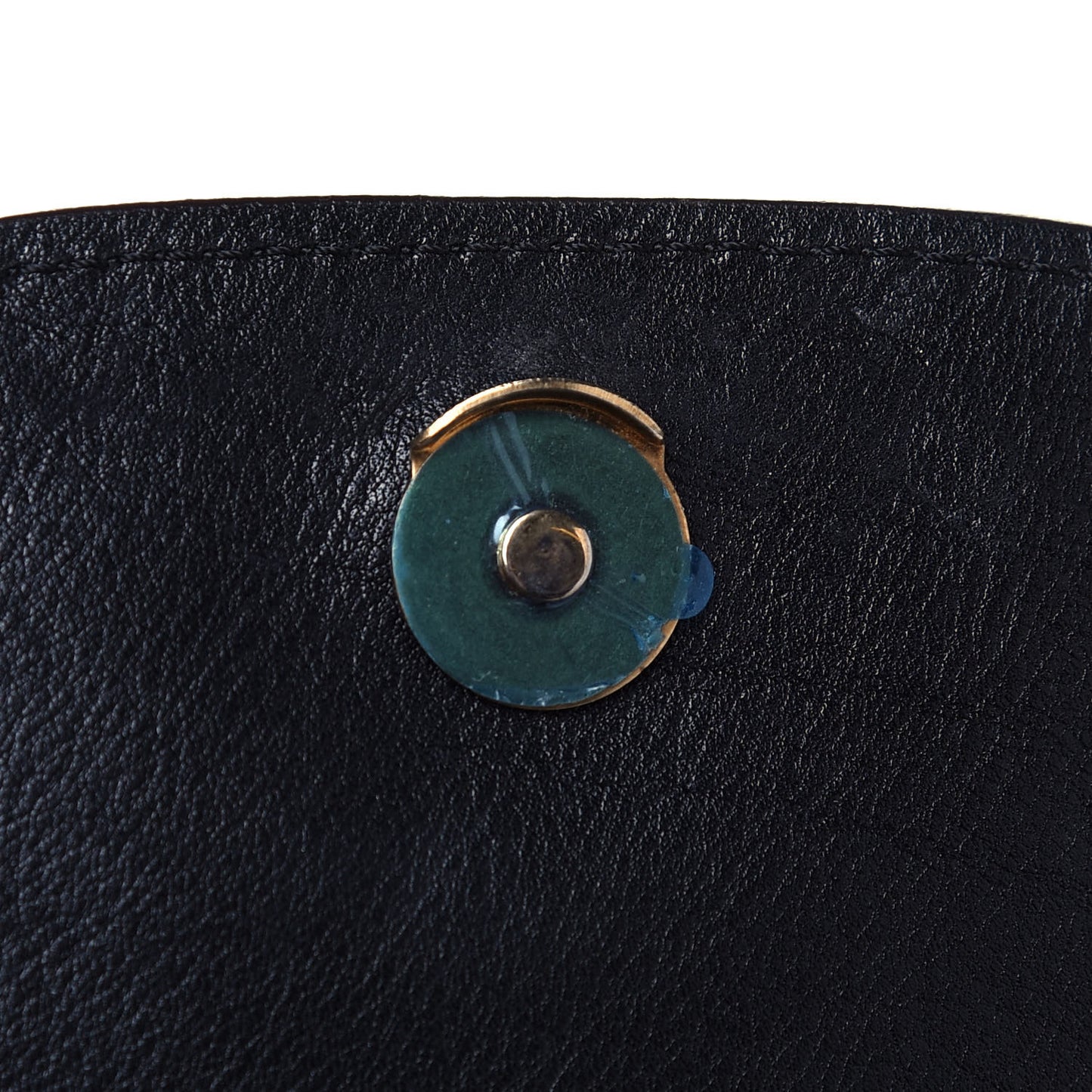 Calfskin Suede Small Nile Bracelet Bag Black